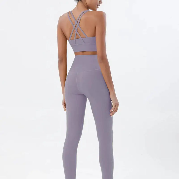 SOISOU Nylon Yoga Set Women&
