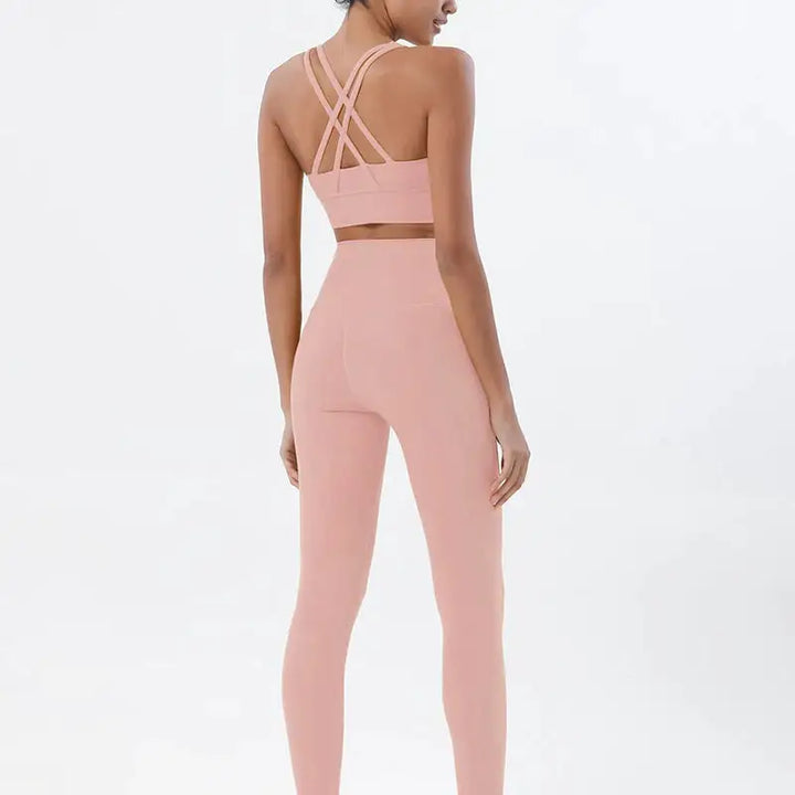 SOISOU Nylon Yoga Set Women&