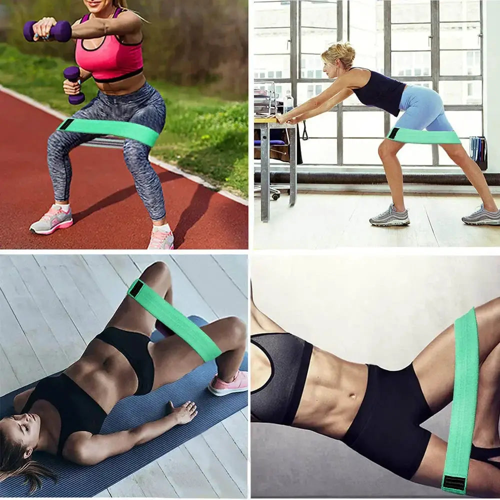 3 Piece Resistance Band Set For Versatile Home Workouts