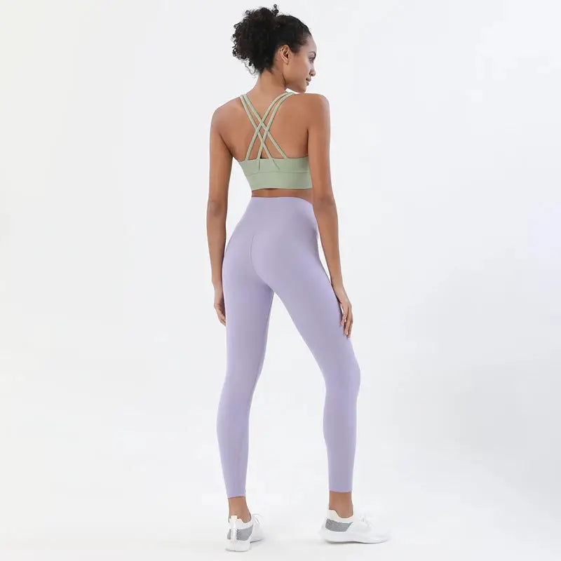 SOISOU Nylon Yoga Set Women&