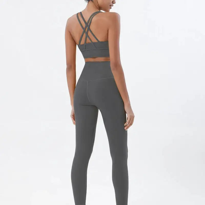 SOISOU Nylon Yoga Set Women&