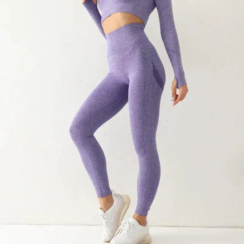 Leggings For Fitness Women Seamless High Waist Quick Dry
