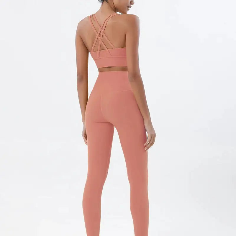 SOISOU Nylon Yoga Set Women&