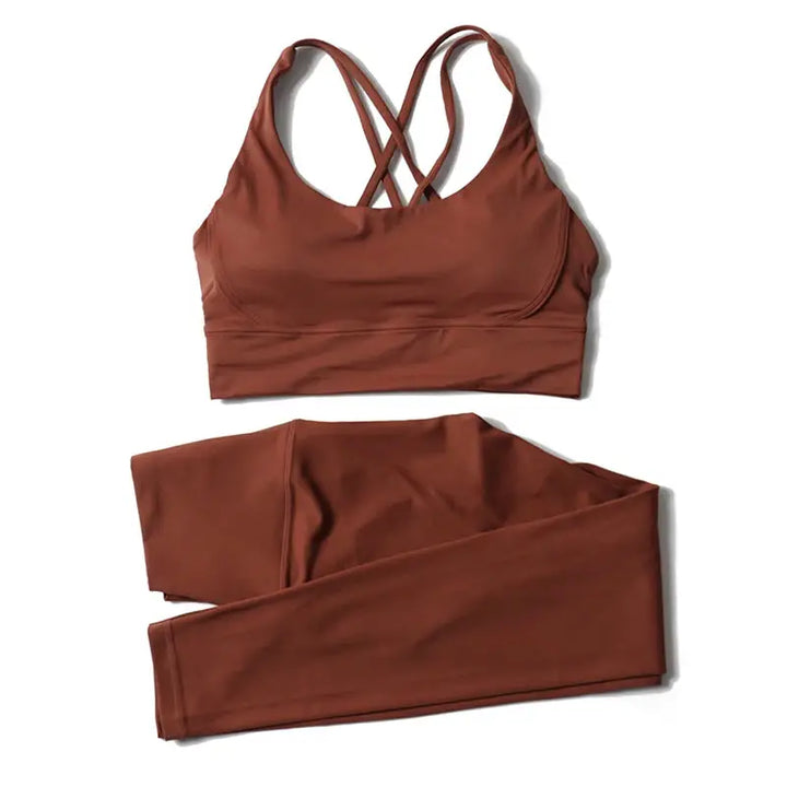 SOISOU Nylon Yoga Set Women&
