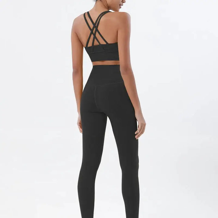 SOISOU Nylon Yoga Set Women&