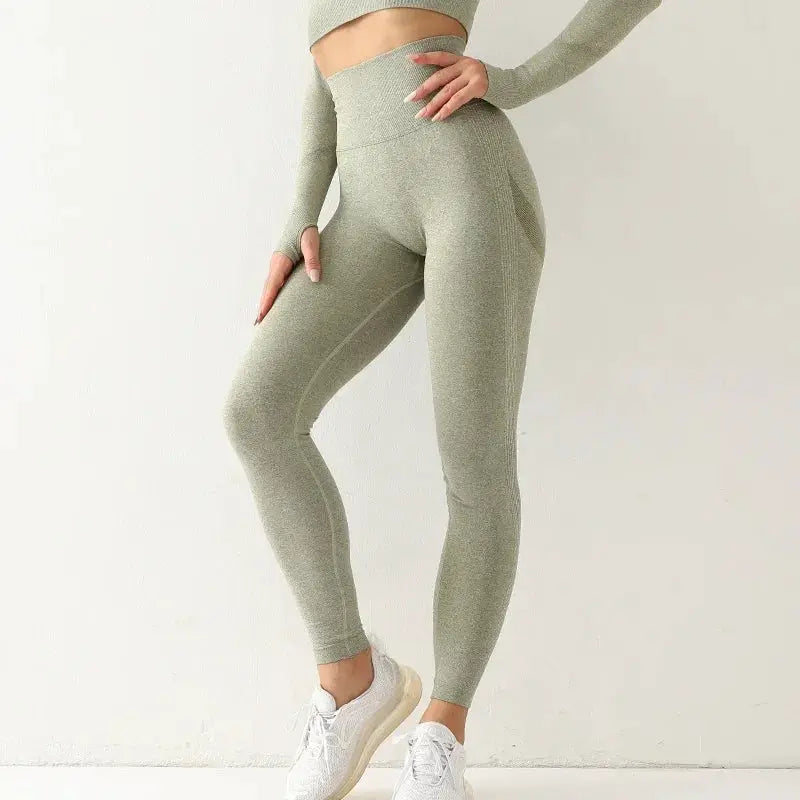 Leggings For Fitness Women Seamless High Waist Quick Dry
