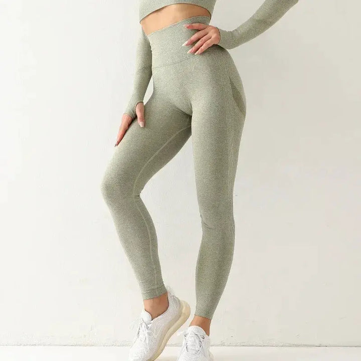 Leggings For Fitness Women Seamless High Waist Quick Dry