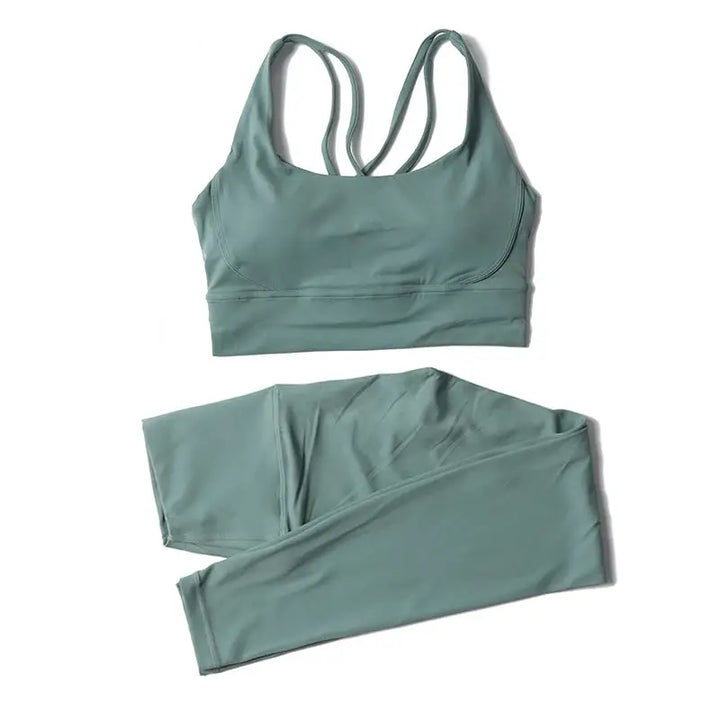 SOISOU Nylon Yoga Set Women&