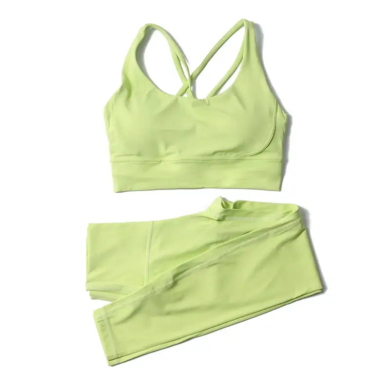 SOISOU Nylon Yoga Set Women&