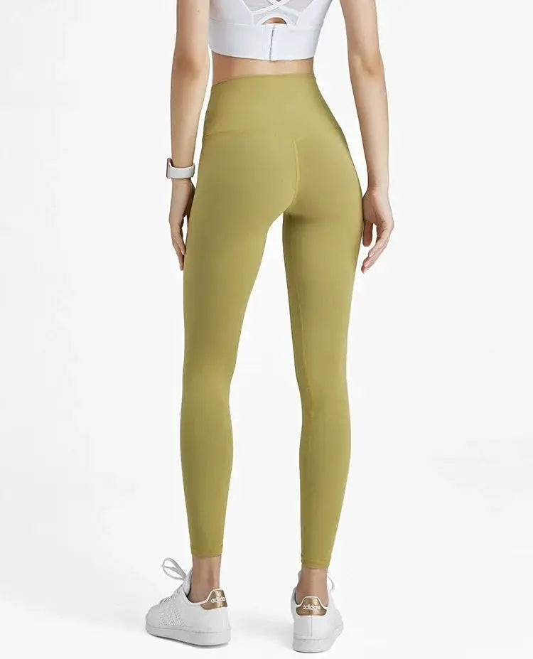 Hip Lifting Yoga Fitness Pants No Embarrassment Line Design