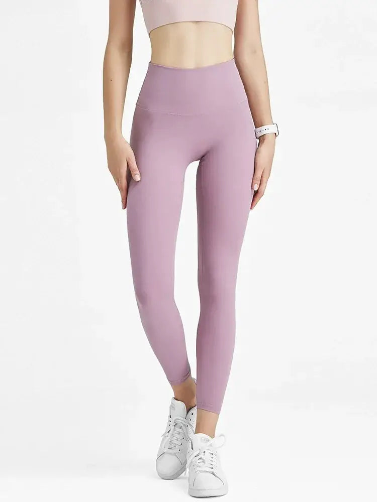 Hip Lifting Yoga Fitness Pants No Embarrassment Line Design