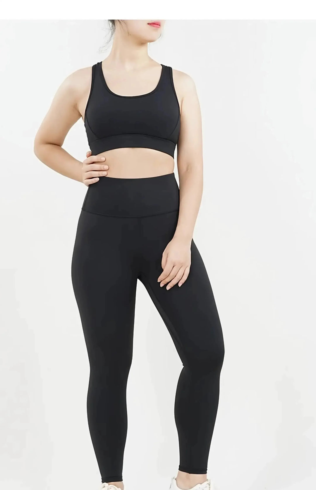 Plus Size High Waist Hip Lift Yoga Running Pants For Women