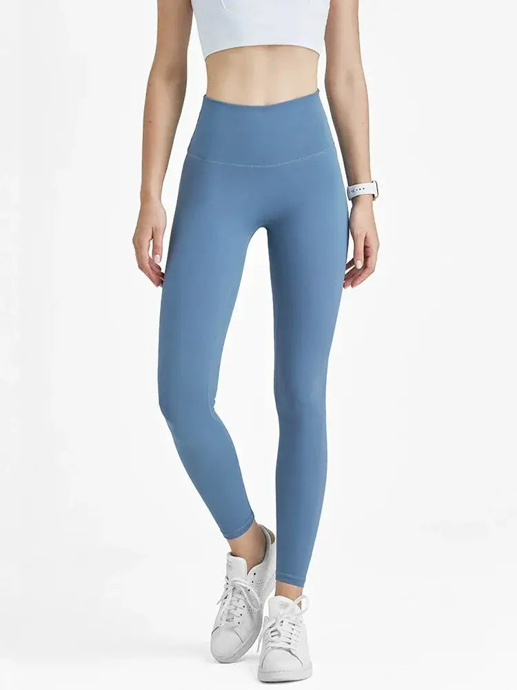 Hip Lifting Yoga Fitness Pants No Embarrassment Line Design