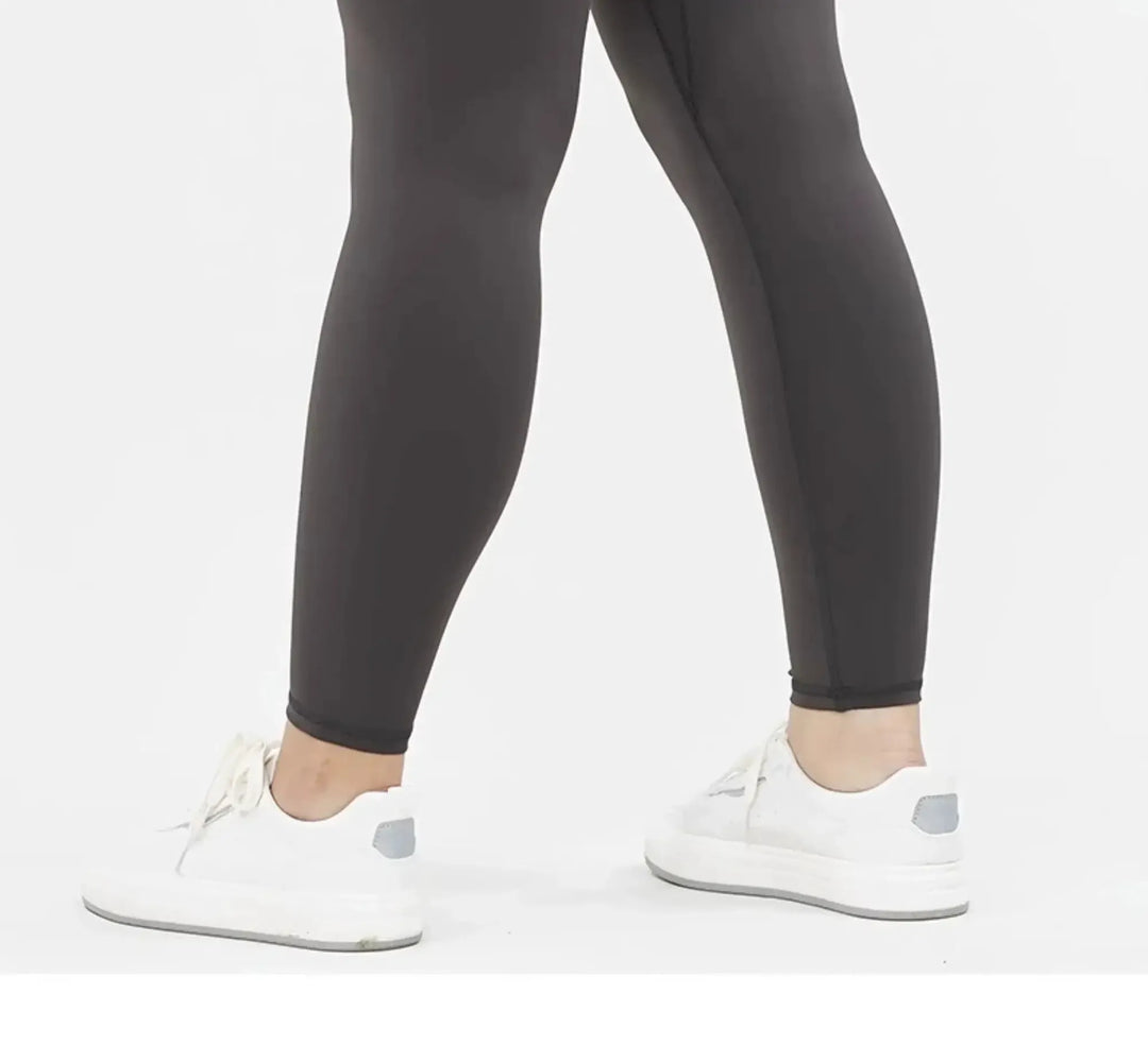 Plus Size High Waist Hip Lift Yoga Running Pants For Women