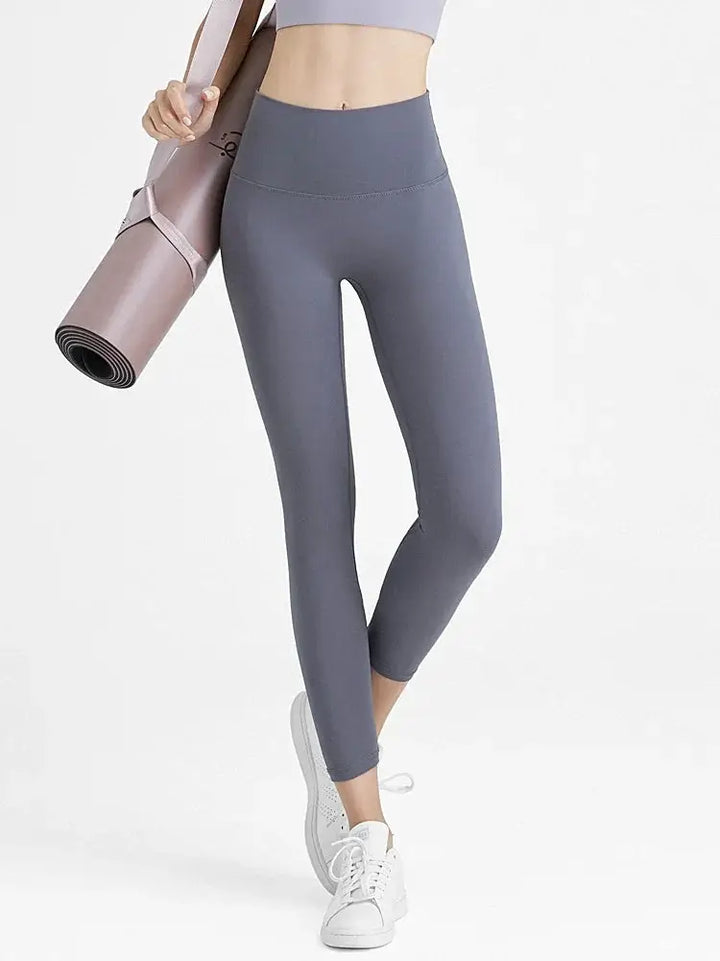 Technology Skinny Running Quick Dry Yoga Pants For Fitness