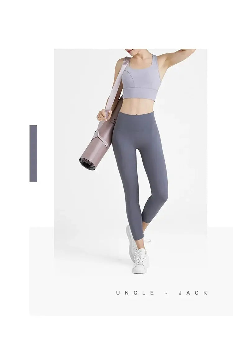 Technology Skinny Running Quick Dry Yoga Pants For Fitness