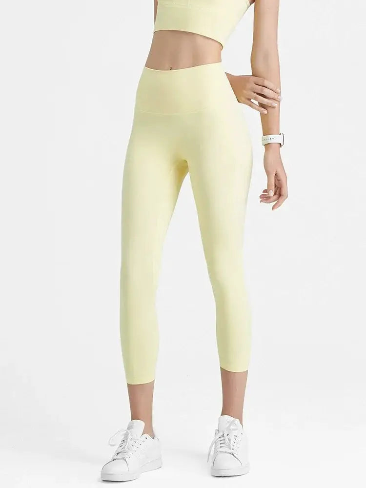 Technology Skinny Running Quick Dry Yoga Pants For Fitness