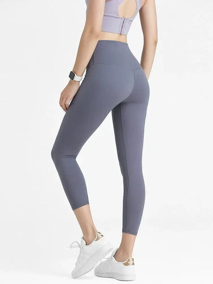 Technology Skinny Running Quick Dry Yoga Pants For Fitness