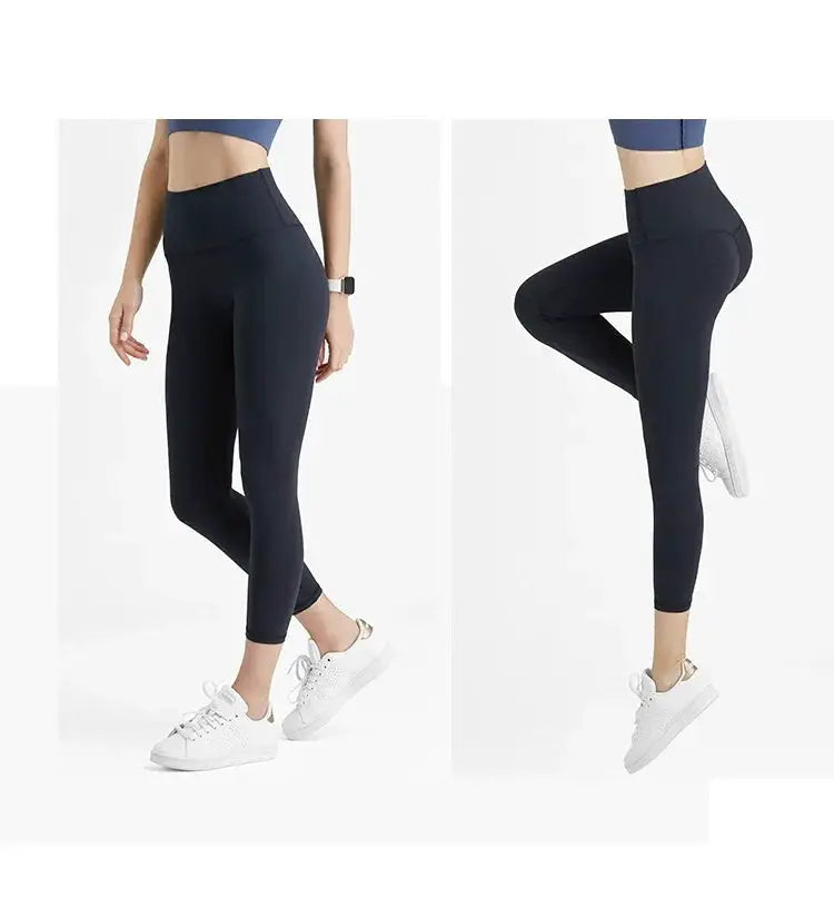 Technology Skinny Running Quick Dry Yoga Pants For Fitness