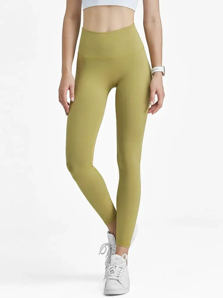 Technology Skinny Running Quick Dry Yoga Pants For Fitness