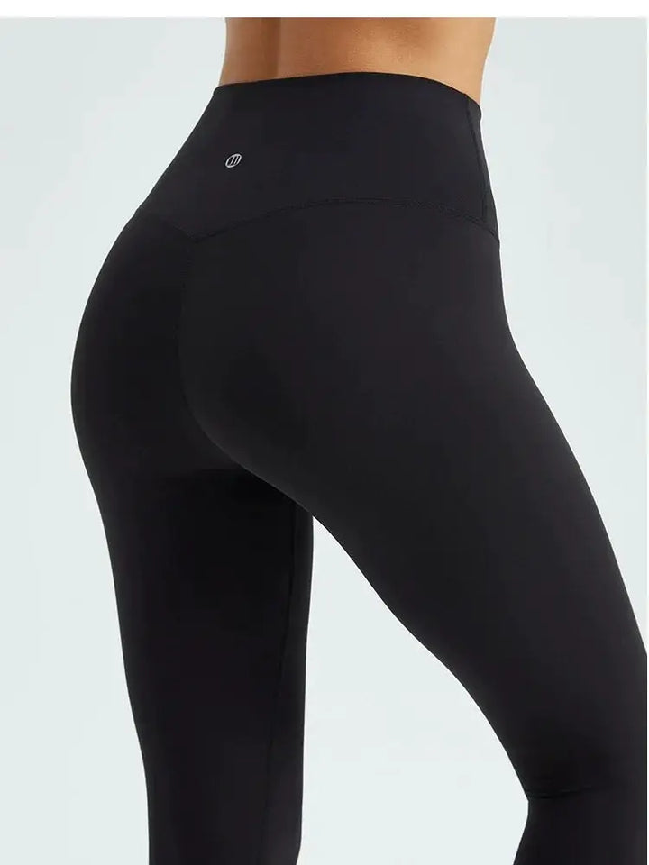 Jiao Ma Yoga Pants High Waist Algin Fabric Hip Raise