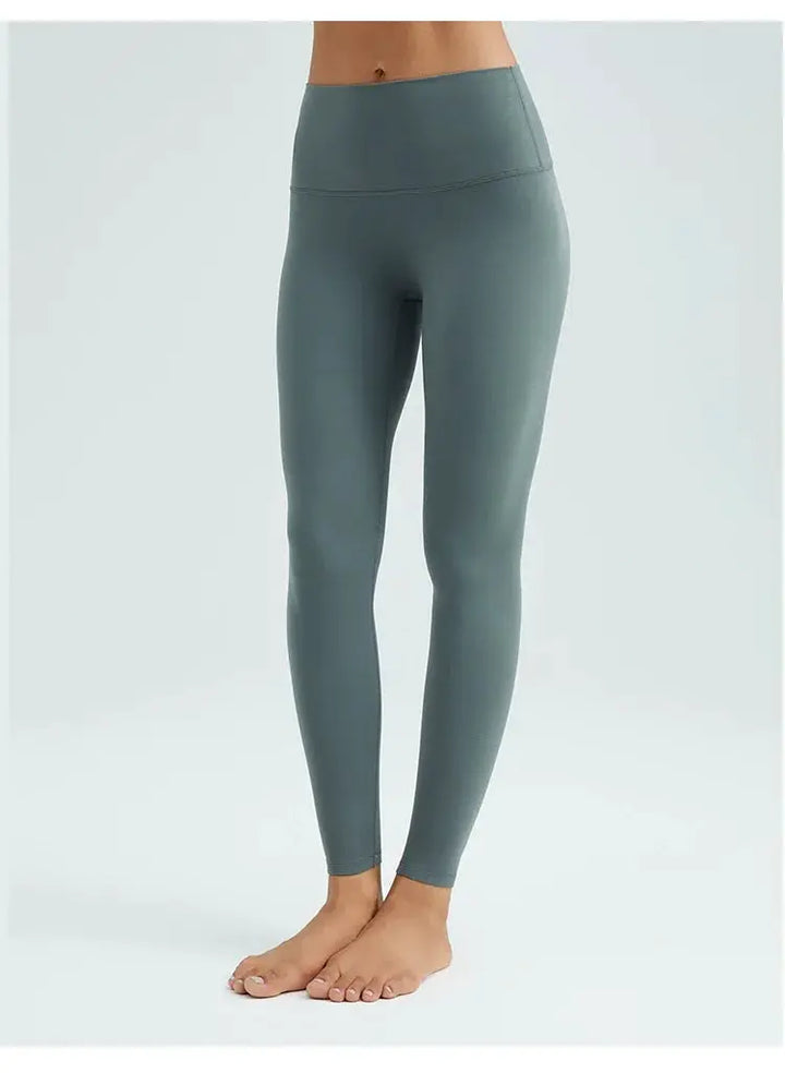 Jiao Ma Yoga Pants High Waist Algin Fabric Hip Raise