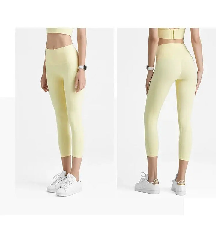 Technology Skinny Running Quick Dry Yoga Pants For Fitness