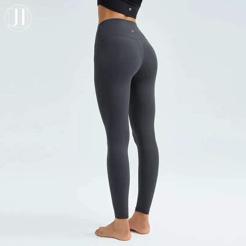 Jiao Ma Yoga Pants High Waist Algin Fabric Hip Raise