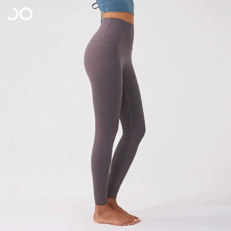 Jiao Ma Yoga Pants High Waist Algin Fabric Hip Raise