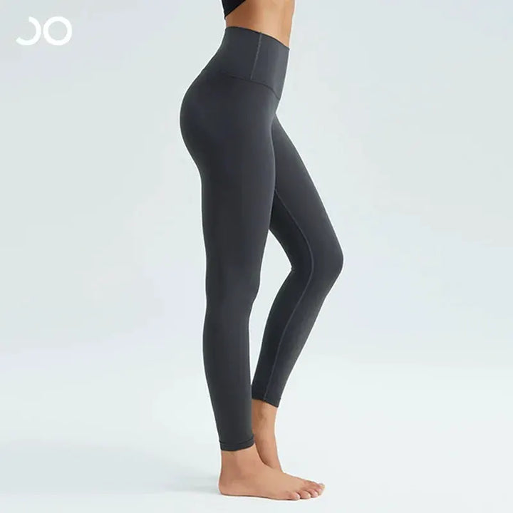 Jiao Ma Yoga Pants High Waist Algin Fabric Hip Raise