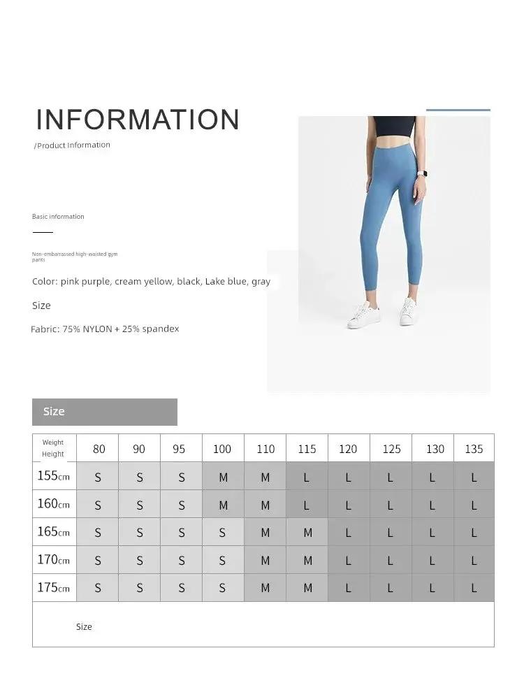 Technology Skinny Running Quick Dry Yoga Pants For Fitness