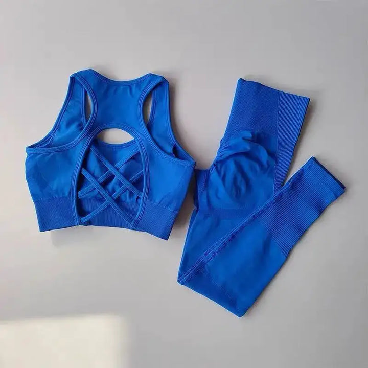 2PCS Sports Bra Women&