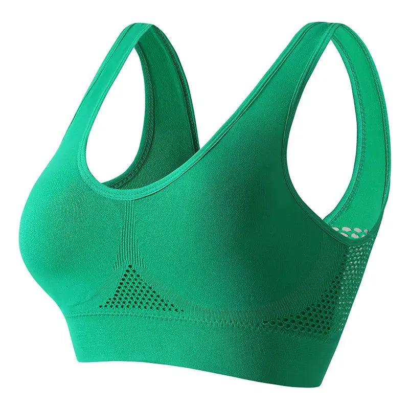 Beautiful Back Sports Bra Shockproof Running Fitness Anti-sagging Upper Collection Soft Support High-strength Women&