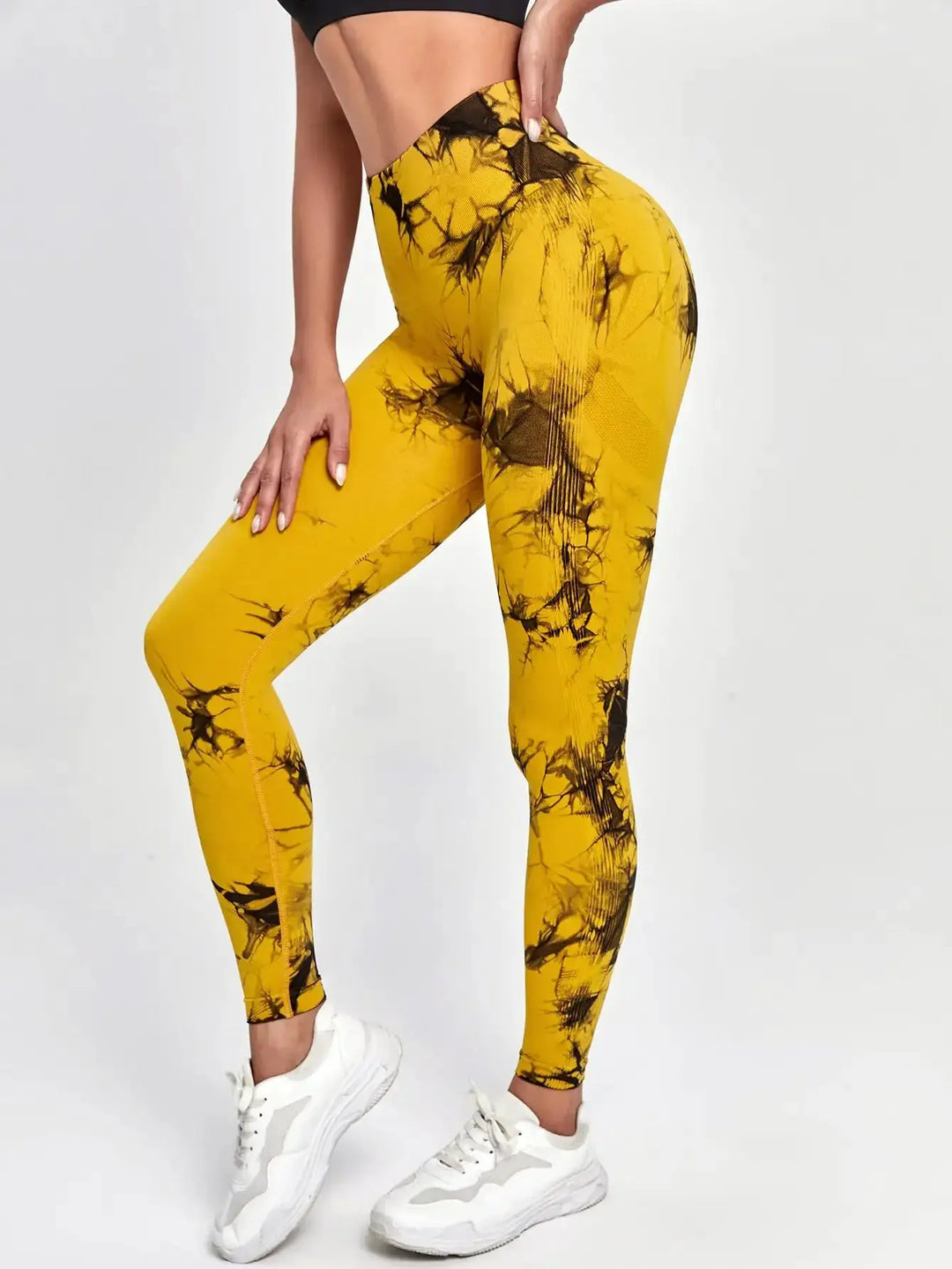 Tie Dye High Waist Seamless Leggings For Women Yoga 2023