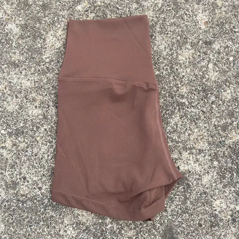 Women Fitness Sport Short High Waist Gym Leisure Yoga Short Legging Soft Tight Athletic Squatting Proof Comprehensive Training
