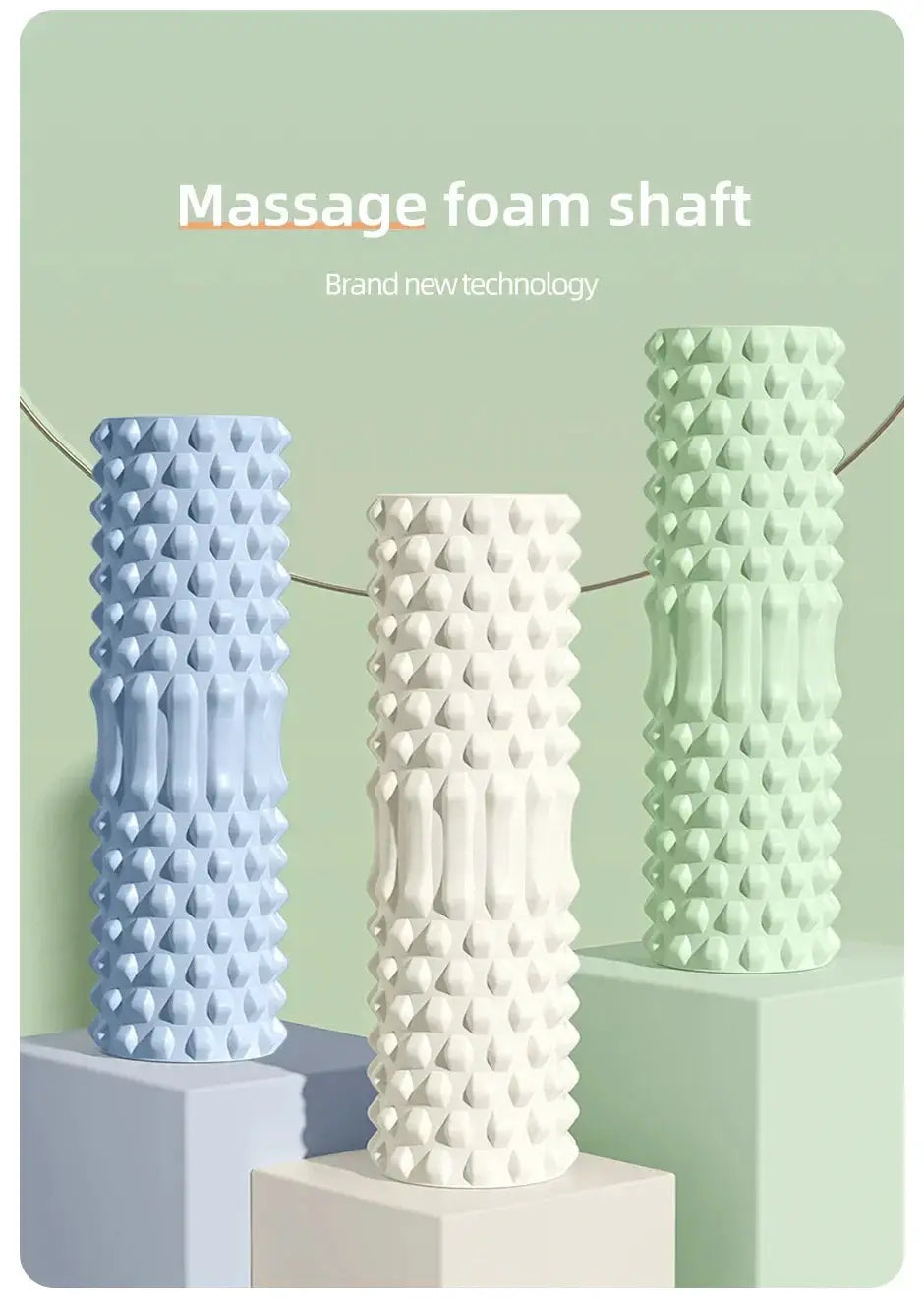Foam Roller For Deep Tissue Massage And Back Pain Relief