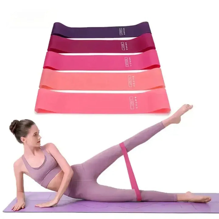 Versatile Elastic Resistance Bands for Women Hips and Squats