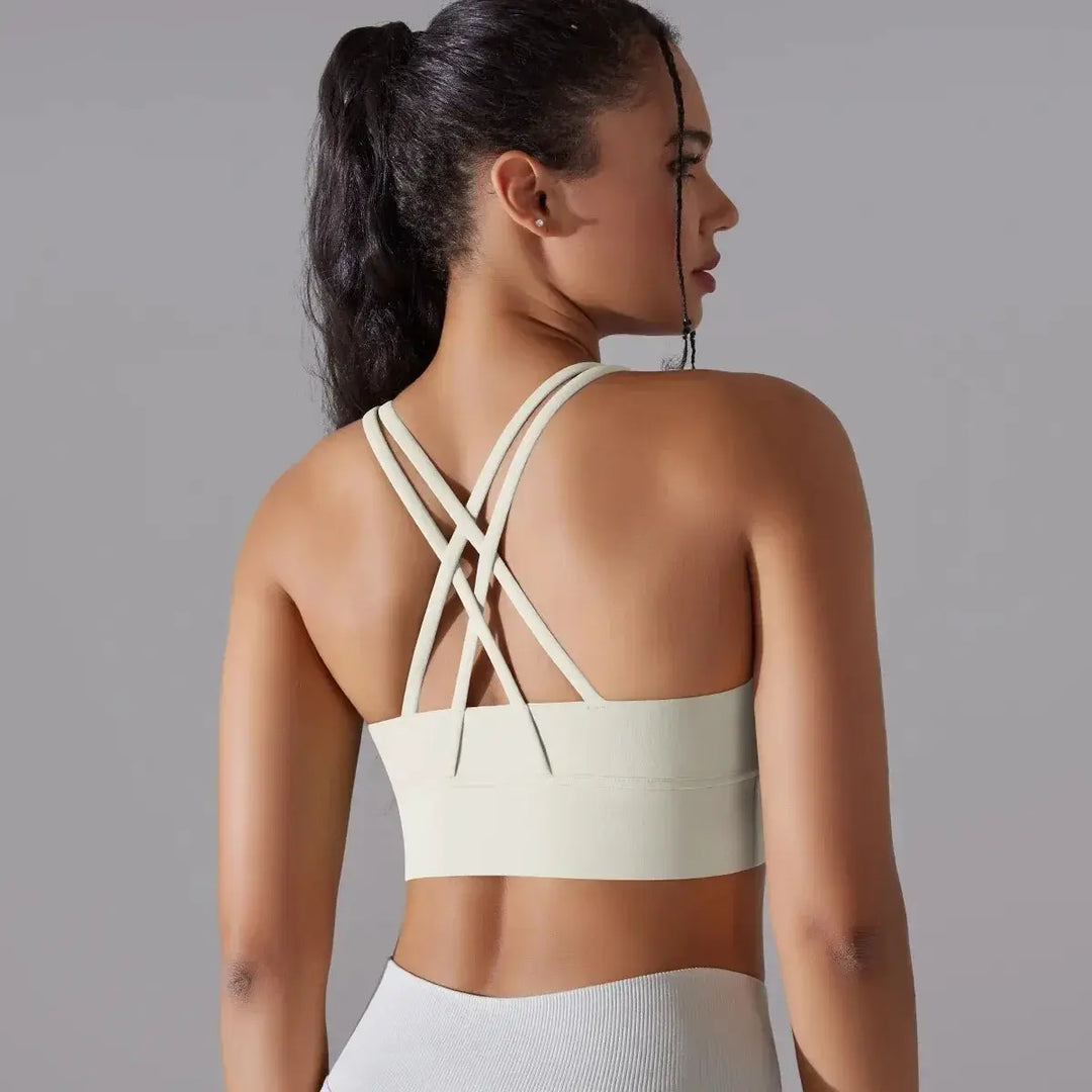 Womens High Stretch Yoga Bra Tank Top For Gym Use Daily