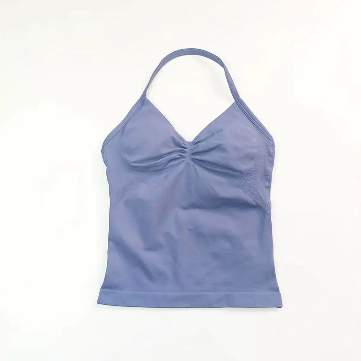 NCLAGEN Impact Longline Strappy Top Sports Yoga Vest Women&