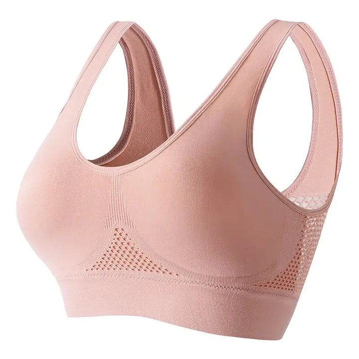 Beautiful Back Sports Bra Shockproof Running Fitness Anti-sagging Upper Collection Soft Support High-strength Women&