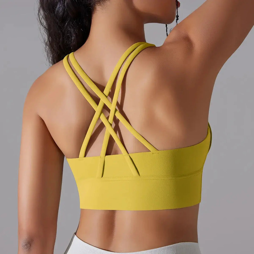 Womens High Stretch Yoga Bra Tank Top For Gym Use Daily