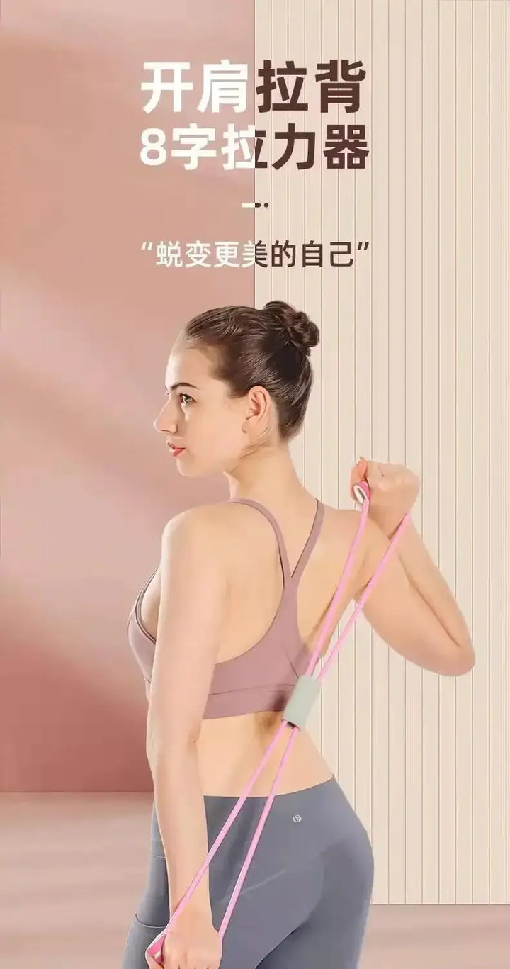 Foam Handled Resistance Bands Set For Home Workouts