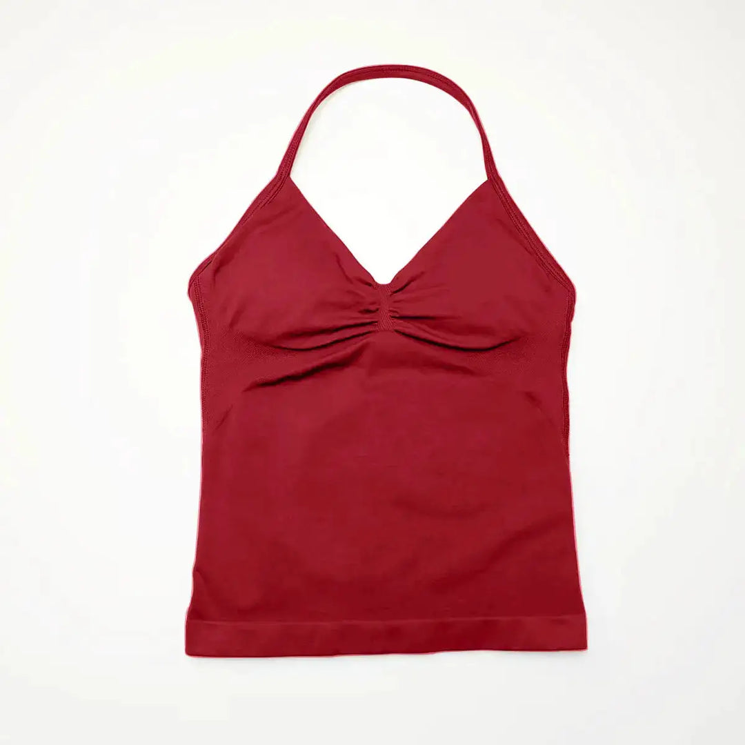 NCLAGEN Impact Longline Strappy Top Sports Yoga Vest Women&