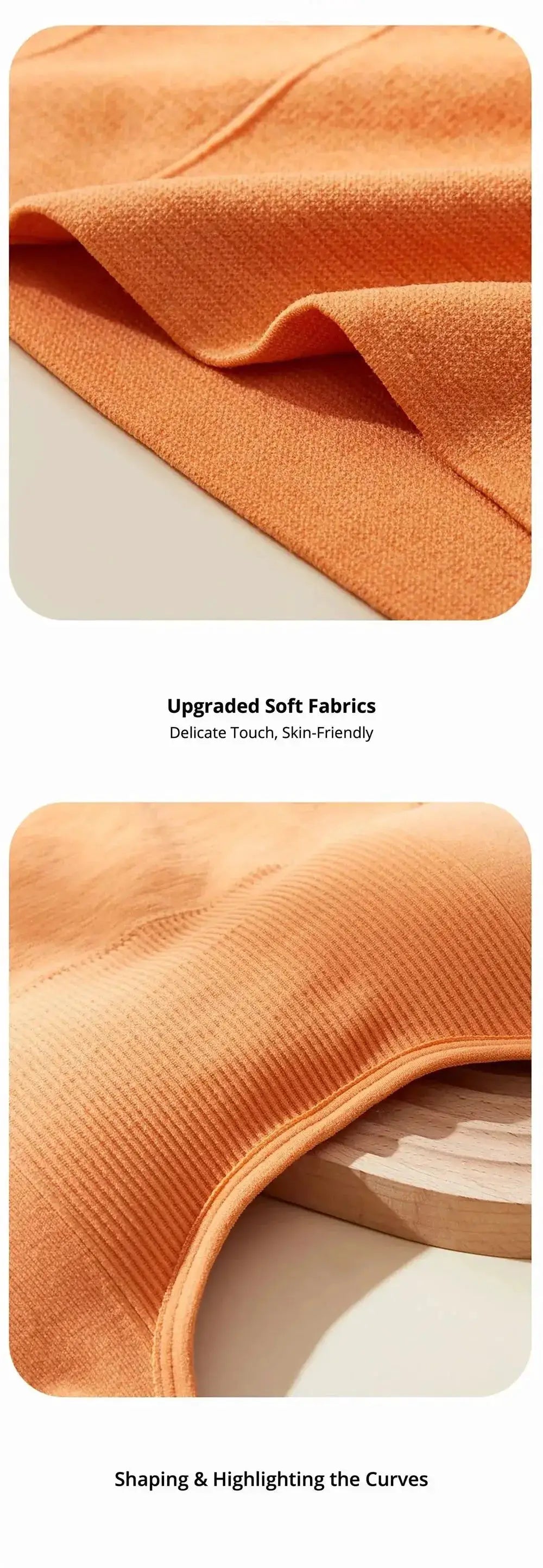 Seamless Crop Tops for Women with Built In Bra Support