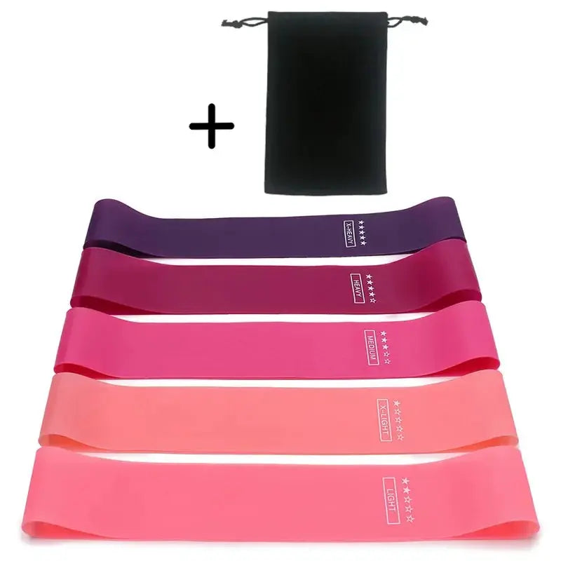 Versatile Elastic Resistance Bands for Women Hips and Squats