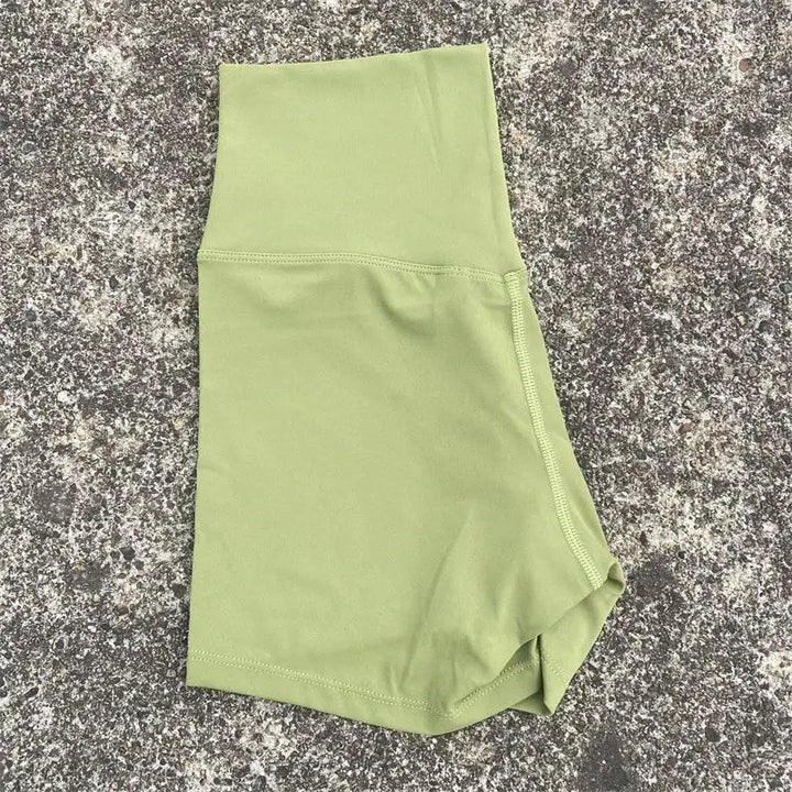 High Waist Yoga Shorts Gym Sports Shorts Women Plus Size Tight Short Leggings Stretchy Comfortable Running Cycling Sportswear