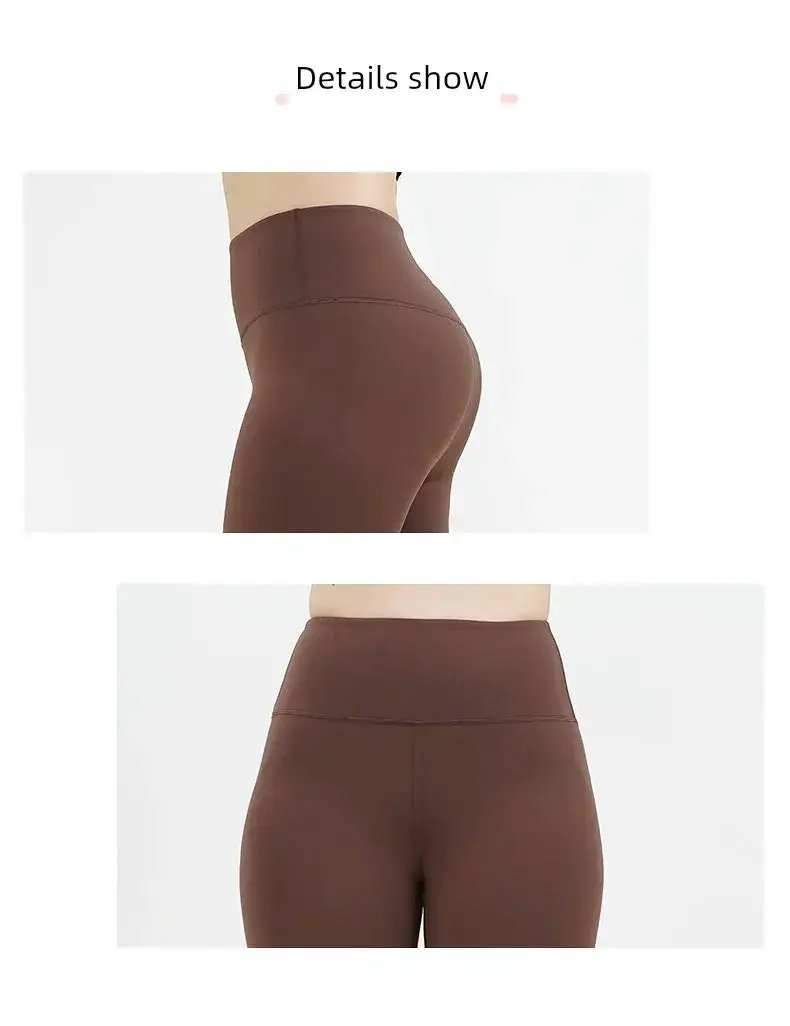 Plus Size High Waist Hip Lift Yoga Running Pants For Women