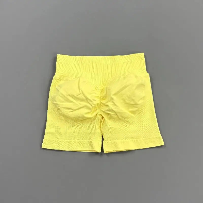 HISTELLO Impact Shorts 4.5" Women Fitness Sports Biker Shorts Low Waist Gym Short Workout Scrunch Butt Yoga Seamless Leggings