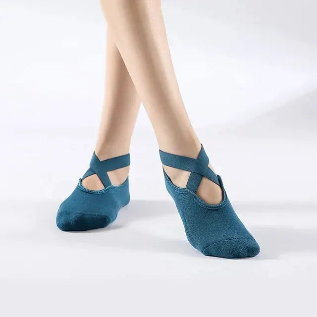Non Slip Cotton Yoga Socks For Women For Pilates And Dance