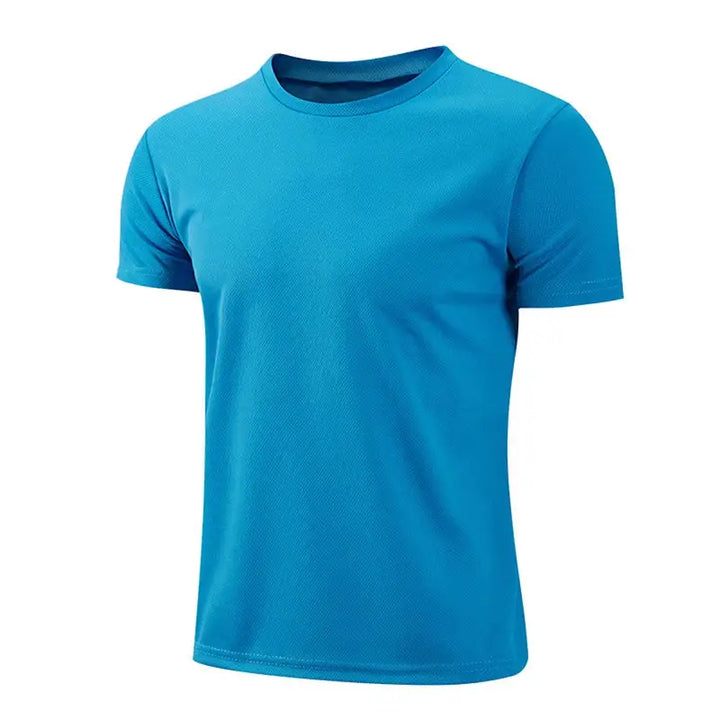 Men Women Quick Dry Short Sleeve Sport T Shirt Gym Jerseys Fitness Shirt Trainer Running T-Shirt Teenager Breathable Sportswears